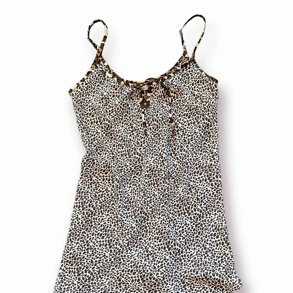 Sheer Leopard Print Retro Slip by Murano
